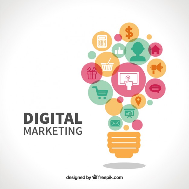 Digital Marketing Vector Free Download 626x626 Digital Marketing Vector Free Download