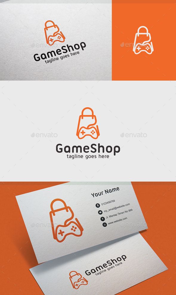 Game Shop Logo Templates Modern Logo Design, Shop Logo, Logos 590x985 Game Shop Logo Templates Modern Logo Design, Shop Logo, Logos