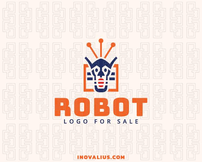 650x520 Robot App Logo Design For Sale Inovalius