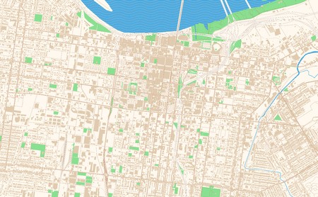 450x278 Louisville Kentucky Printable Map Excerpt This Vector Streetmap