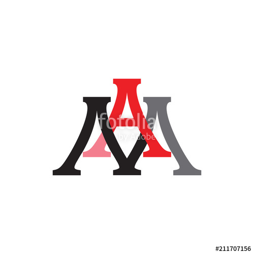 500x500 Ma Logo Letter Design Stock Image And Royalty Free Vector