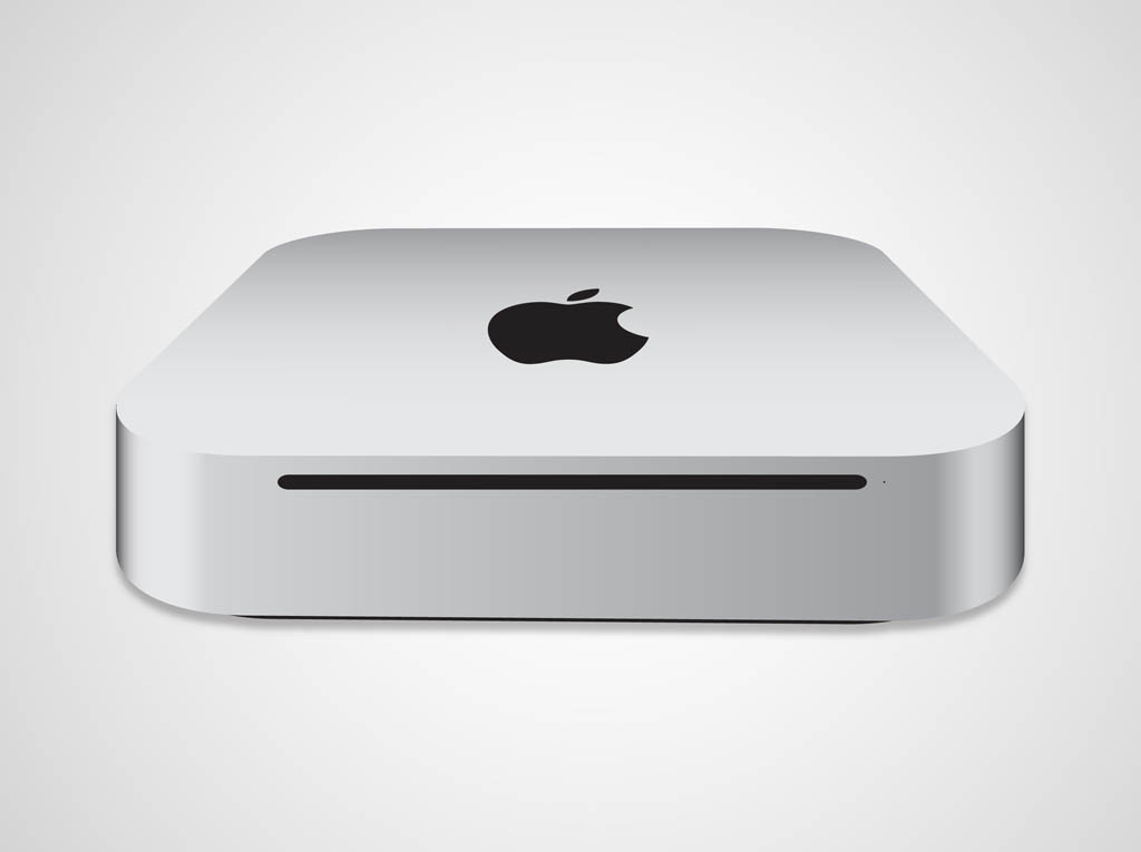 1024x765 Mac Mini Vector Art Graphics