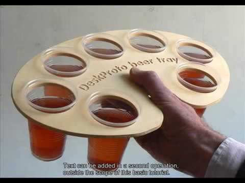 480x360 Basic Vector Machining The Beer Tray