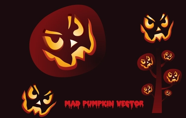 Free Vectors Mad Pumpkin Vector Dragonartz 600x380 Free Vectors Mad Pumpkin Vector Dragonartz