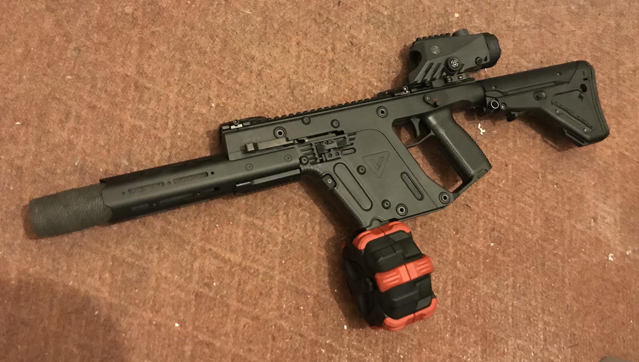 2710x1536 Just Finished My Gbb Drum Mag Build For My Kwa Vector Airsoft. 