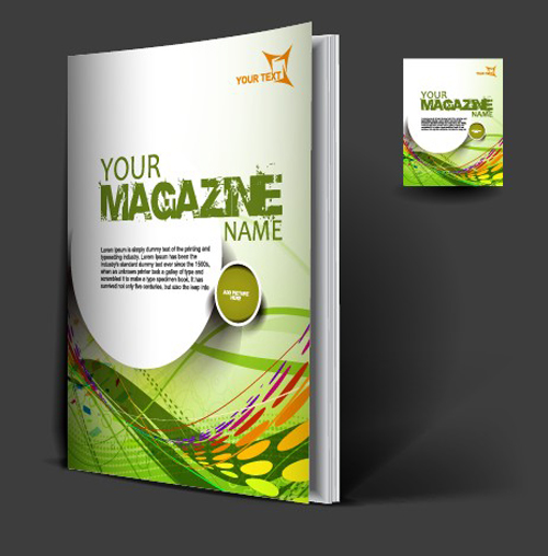 500x508 Set Of Modern Magazine Cover Design Vector Free Download