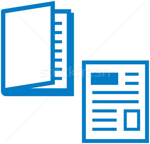 600x577 Vector Illustration Printed Media