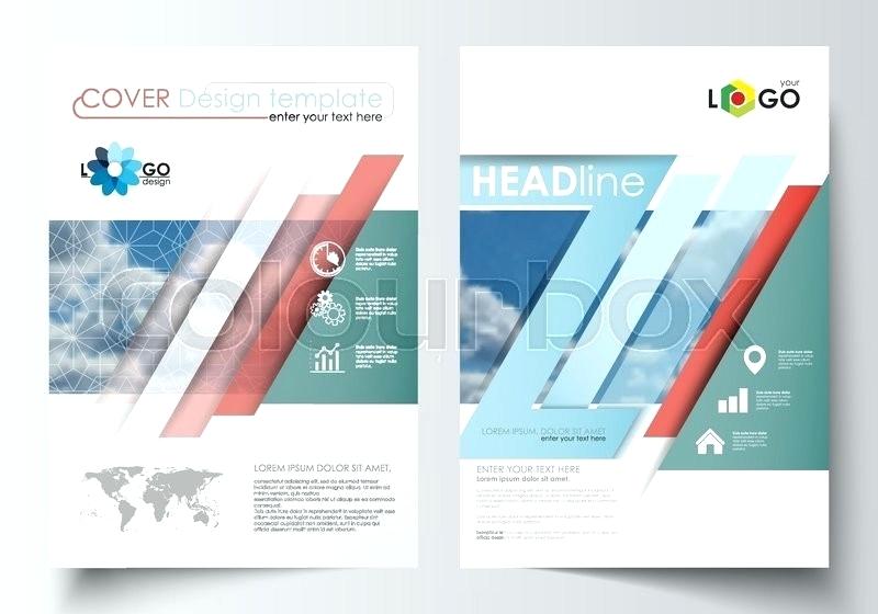 800x560 Business Templates For Brochure Stock Vector Magazine Flyer
