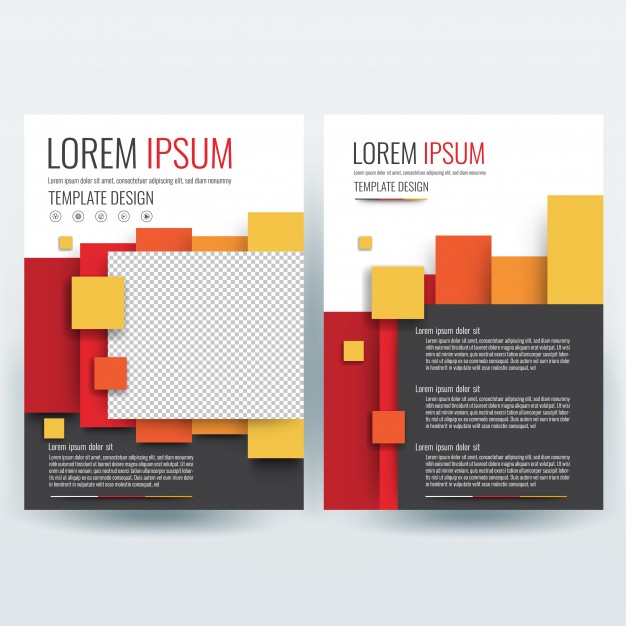 626x626 Business Brochure Template, Flyers Design Template, Company