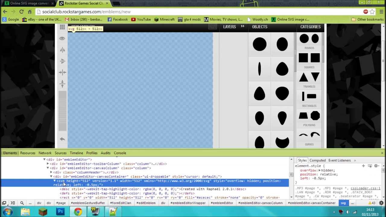 1280x720 Gta Social Club Emblem Glitch Alternative To Vectormagic