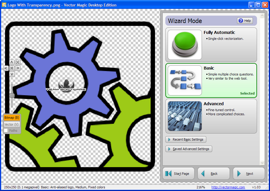916x648 Vector Magic Desktop Edition Incl Keygen Fff
