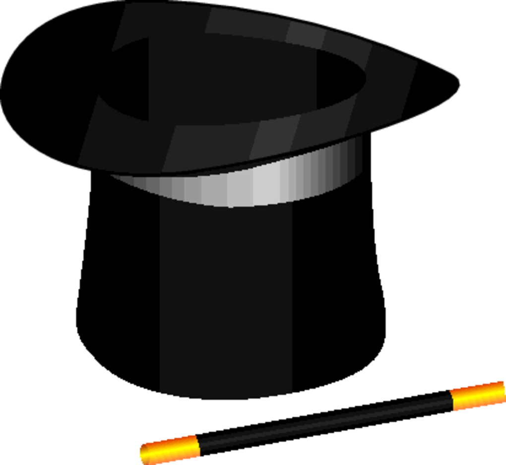 1020x936 Free Vector Magic Hat And Wand Freevectors