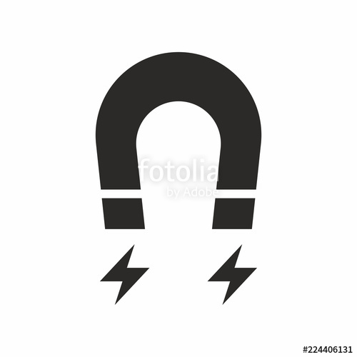 500x500 Magnet Vector Icon Stock Image And Royalty Free Vector