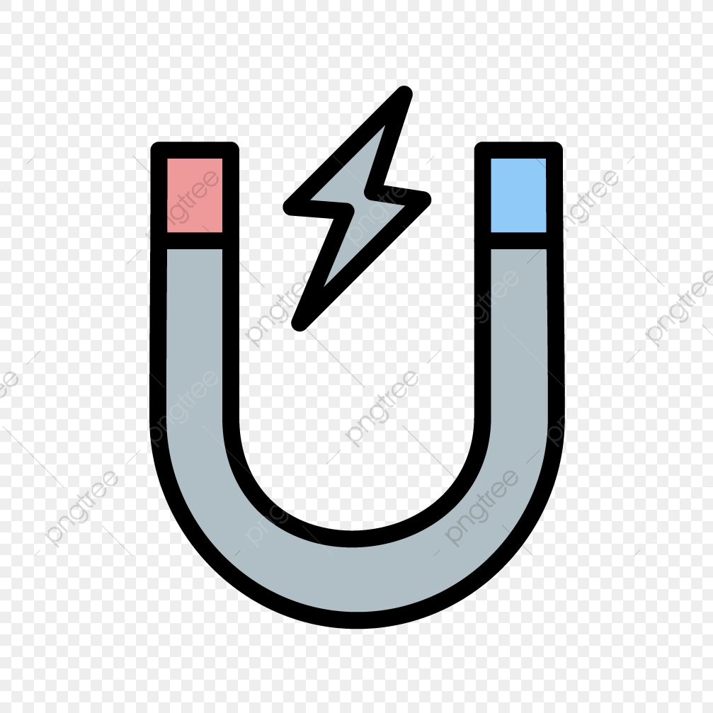 1007x1007 Vector Magnet Icon, Magnet Icon, Attract Icon, Magnet Png