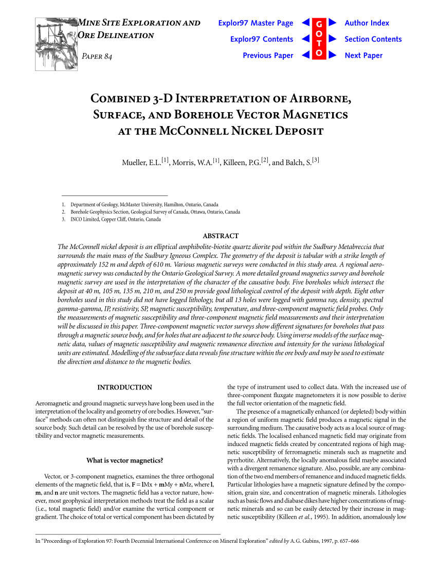 850x1108 Pdf Combined D Interpretation Of Airborne, Surface