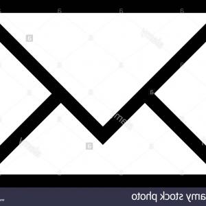 300x300 Photostock Vector Mail Vector Icon Black Illustration Isolated