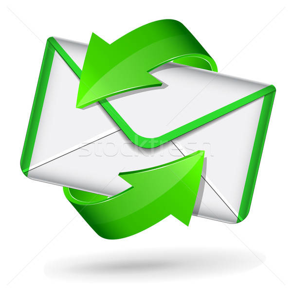 600x600 Vector Mail Green Icon Vector Illustration Francois Poirier