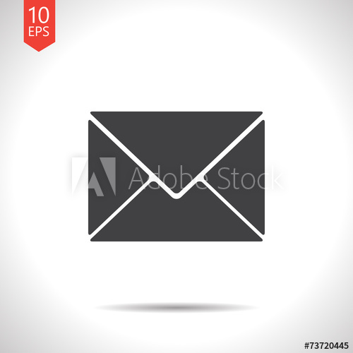 500x500 Vector Mail Icon