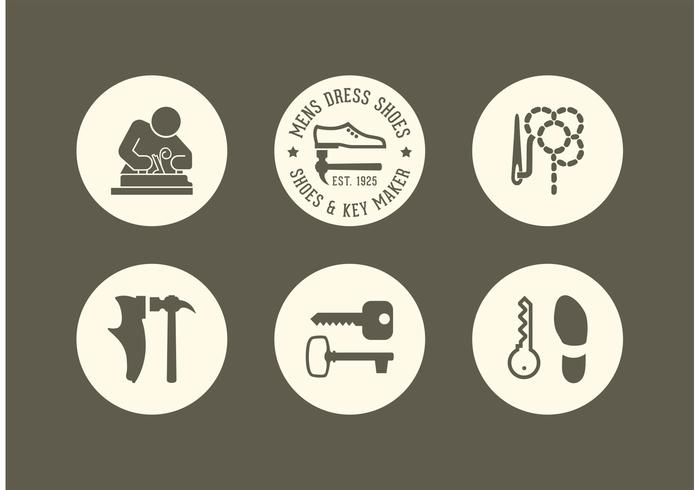 Free Shoe And Key Maker Vector Icons 700x490 Free Shoe And Key Maker Vector Icons