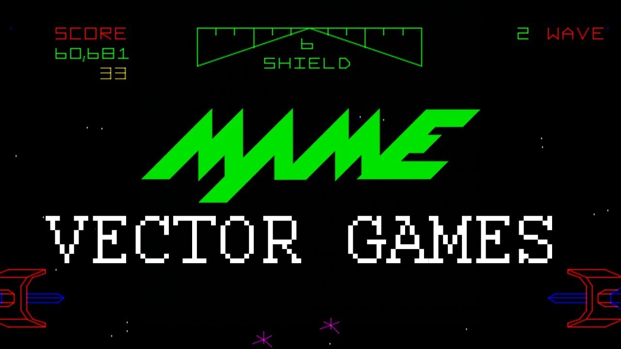 1280x720 Tutorial Mame Vector Games