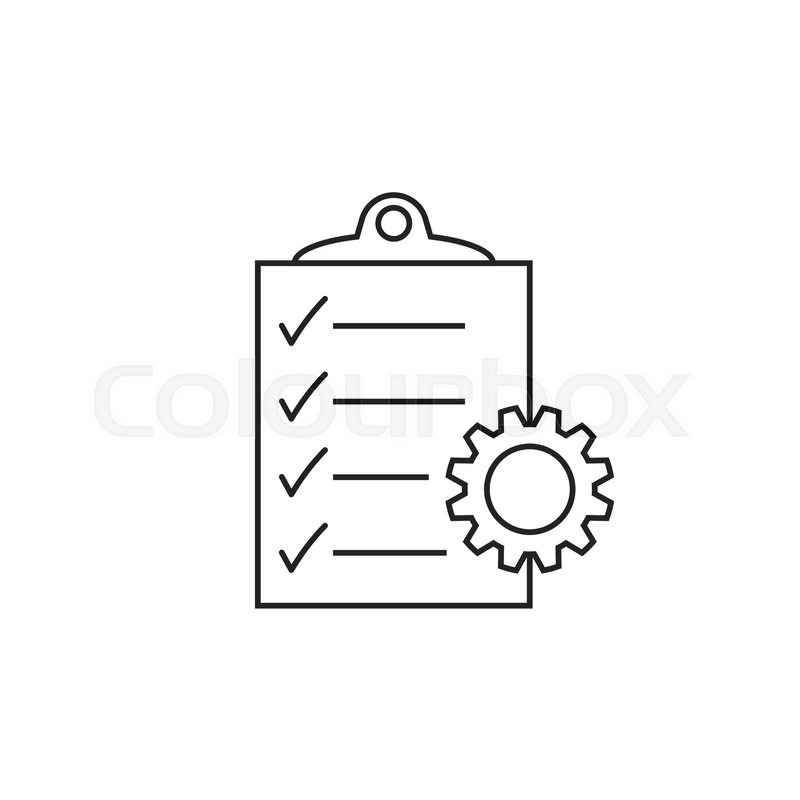 800x800 Document Vector Icon Project Stock Vector Colourbox
