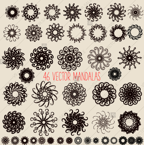 Mandala Round Ornament Pattern Vintage Decorative Elements Hand 597x600 Mandala Round Ornament Pattern Vintage Decorative Elements Hand