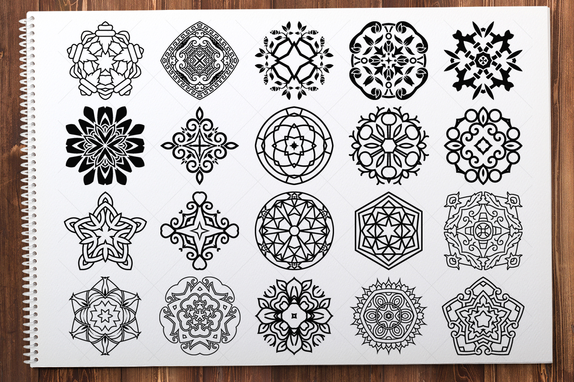 Vector Mandala Ornaments 1160x772 Vector Mandala Ornaments