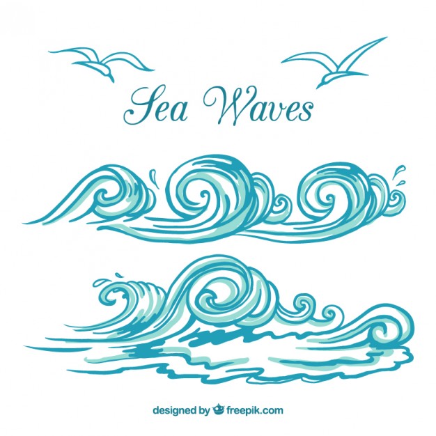 Sea Waves Vector Premium Download 626x626 Sea Waves Vector Premium Download