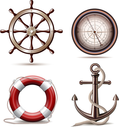 409x436 Vector Marine Design Elements Free Vector In Encapsulated