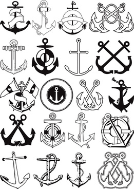 261x368 Vector Marine Element Free Vector Download