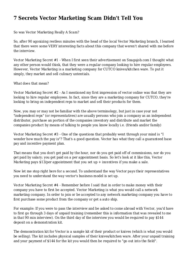 638x903 Secrets Vector Marketing Scam Didn't Tell You
