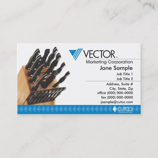 540x540 Vector Marketing Business Card
