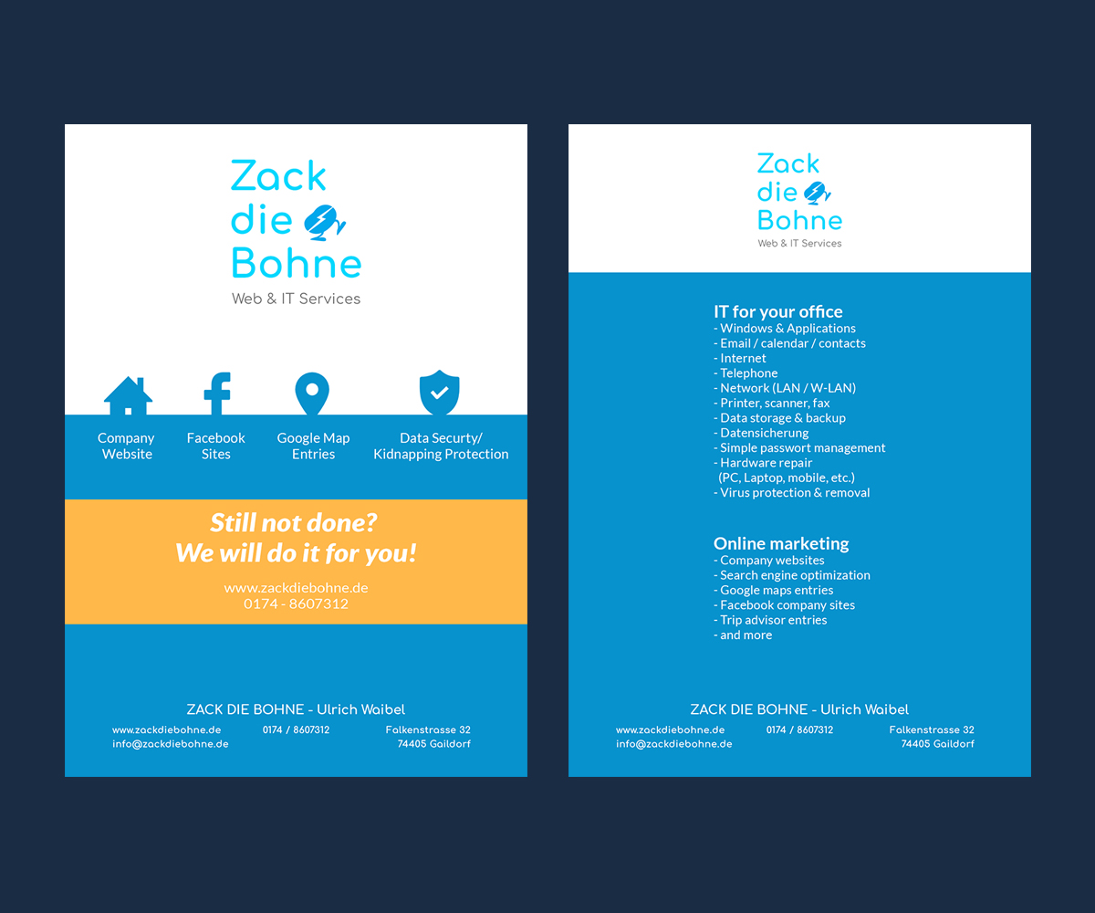 1200x1000 Modern, Elegant, It Service Flyer Design For A Company