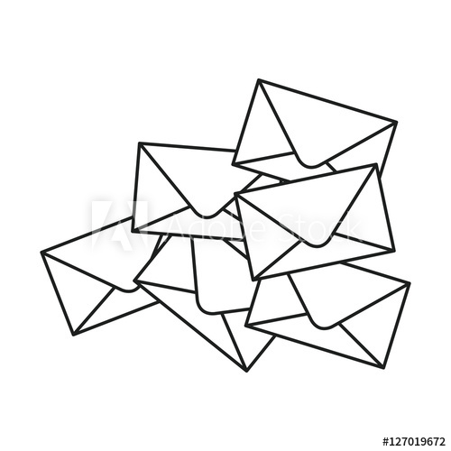 Envelope Icon Email Message Letter Marketing And Communication 500x500 Envelope Icon Email Message Letter Marketing And Communication