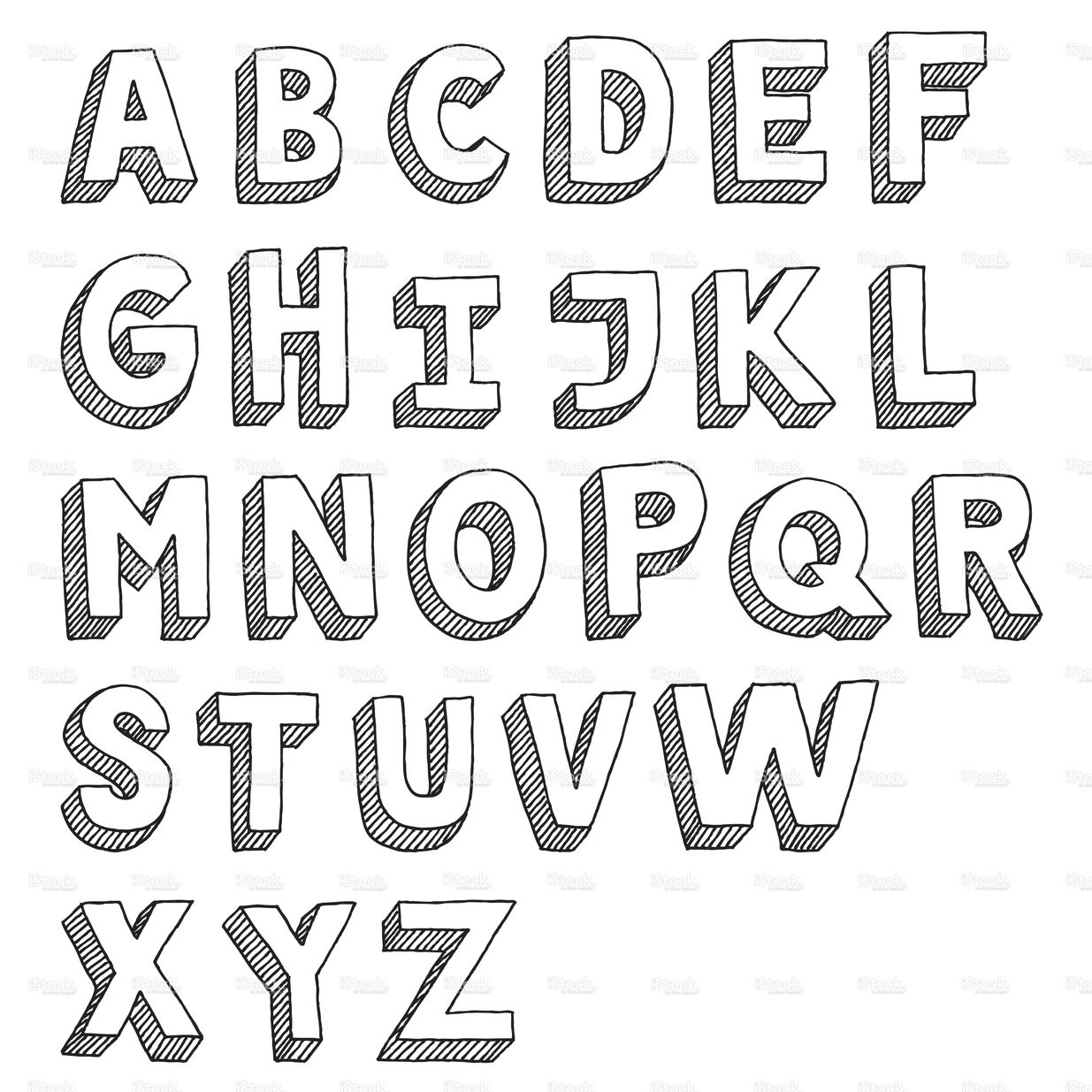 Hand Drawn Vector Drawing Of An Sans Serif Alphabet Capital 1235x1235 Hand Drawn Vector Drawing Of An Sans Serif Alphabet Capital