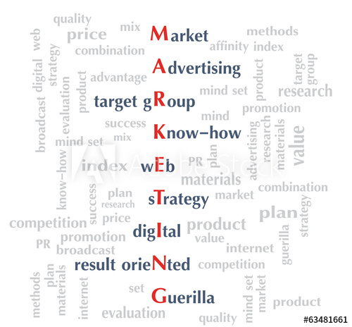 Marketing Word Vector Letter Graphic 500x464 Marketing Word Vector Letter Graphic