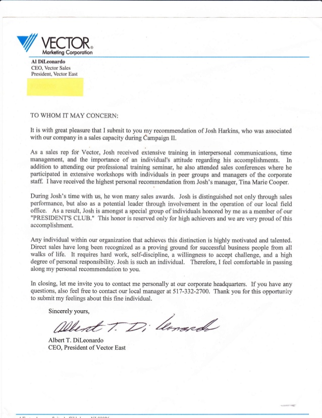 Vector Marketing Recommendation 638x826 Vector Marketing Recommendation