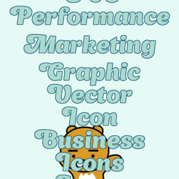 360x360 Seo Performance Marketing Graphic Vector Icon Business Icons Icons