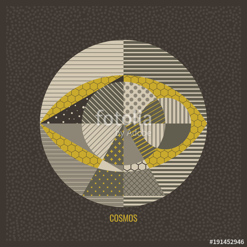 500x500 Cosmos Vector Illustration Can Be Used For Advertising