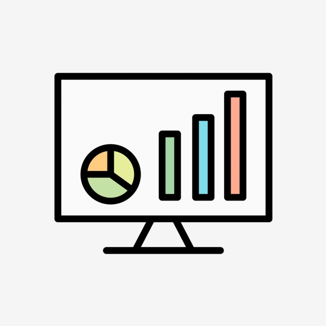 640x640 Vector Marketing Statics Icon, Analysis, Business, Finance Png