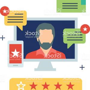 300x300 Photostock Vector Feedback Marketing Flat Icon Set Soidergi