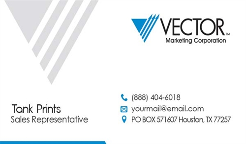 500x294 Vector Marketing Business Card Design