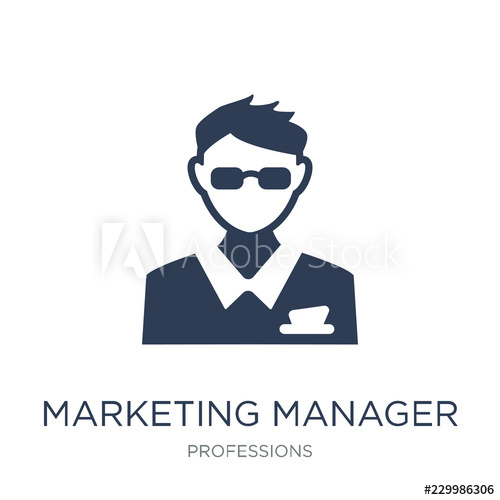 Marketing Manager Icon Trendy Flat Vector Marketing Manager Icon 500x500 Marketing Manager Icon Trendy Flat Vector Marketing Manager Icon