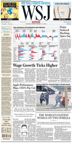 The Wall Street Journal January 239x479 The Wall Street Journal January