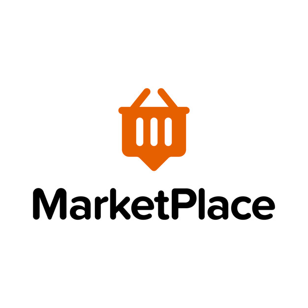 626x626 Marketplace Logo Vector Premium Download