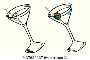 293x194 Free Vector Martini Art Prints And Wall Artwork Freeart