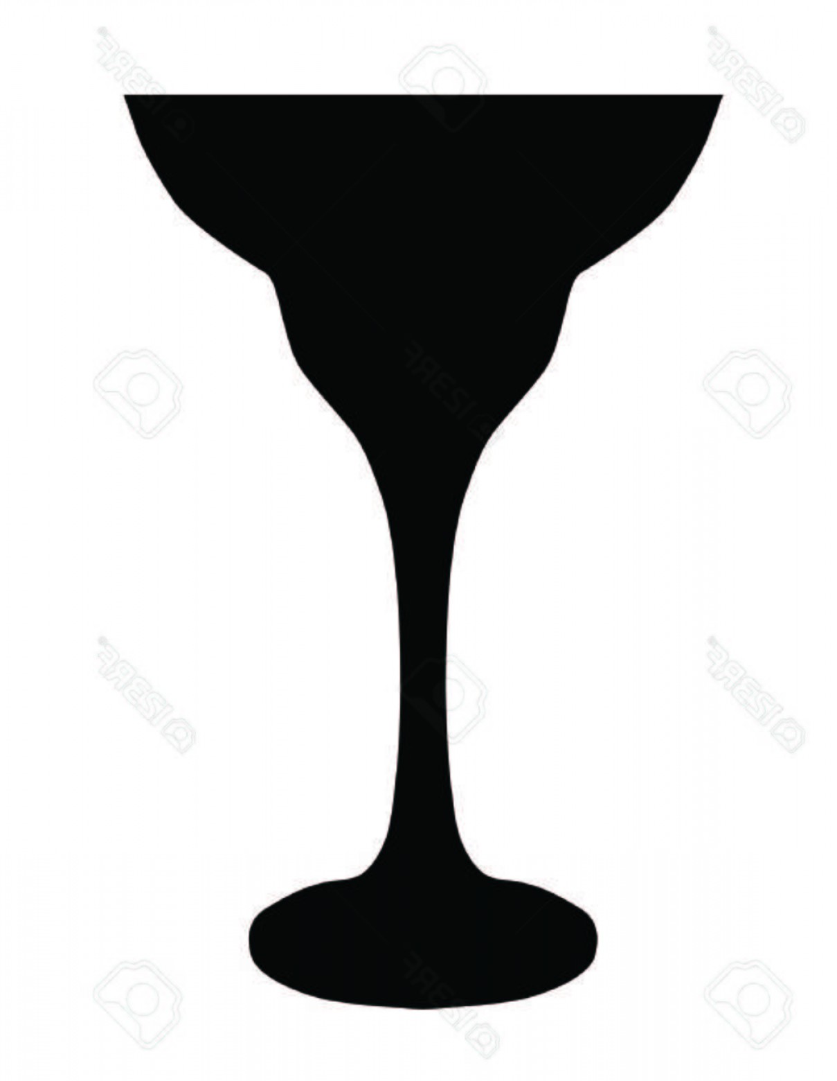 1209x1560 Martini Glass Silhouette Vector Sarahgardan