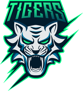 275x300 Tiger Esport Mascot Logo Vector
