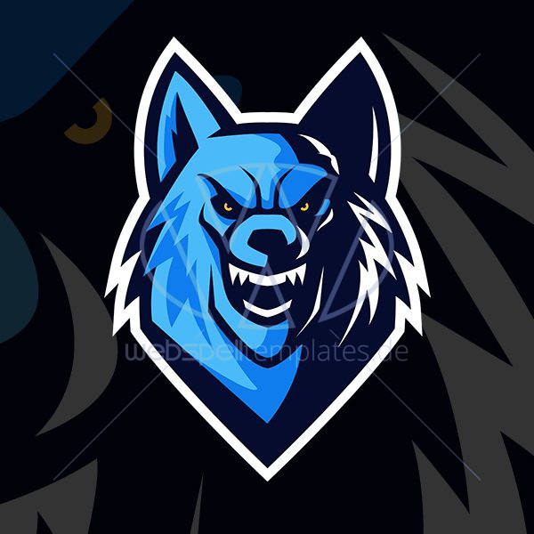 600x600 Webspell Templatesvector Wolf Clan Logo