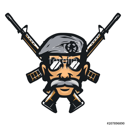 500x500 Cops Vector Mascot Icon Illustration Stock Image And Royalty